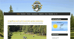 Desktop Screenshot of kerigolf.fi